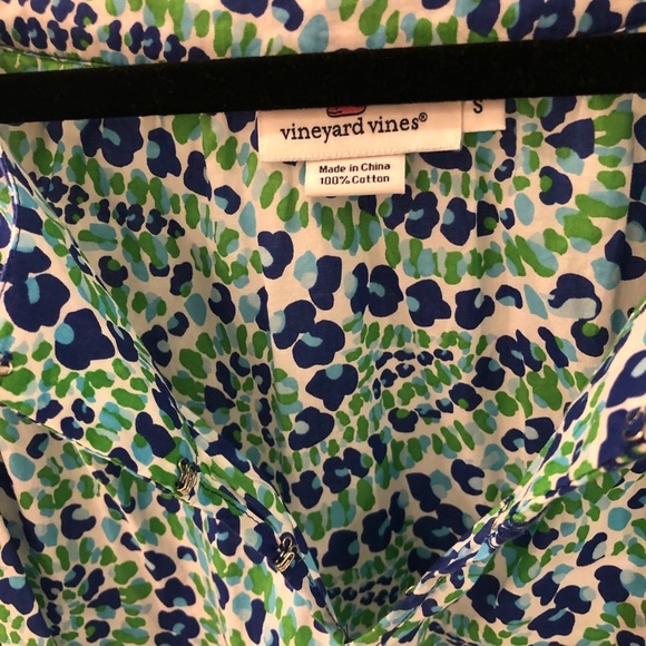 Vineyard Vines Green & Blue Tunic - Picture 4 of 6